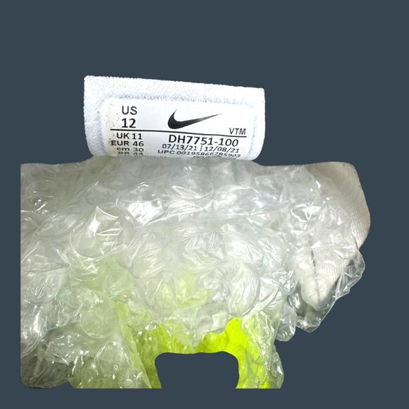 Nike Waffle One Crater NN Mens Size 12 Shoes White Grey Black Sneakers DH775-100 - Picture 4 of 16